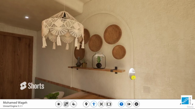 Unreal Engine 5 Arch Viz Interior Course بالعربي – Screenshot 2