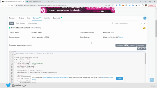 Fundamentos de programación con Solidity - Blockchain – Screenshot 3