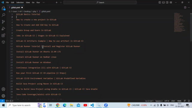 GitLab CI CD Pipeline Hands On for DevOps | GitLab Tutorial – Screenshot 1