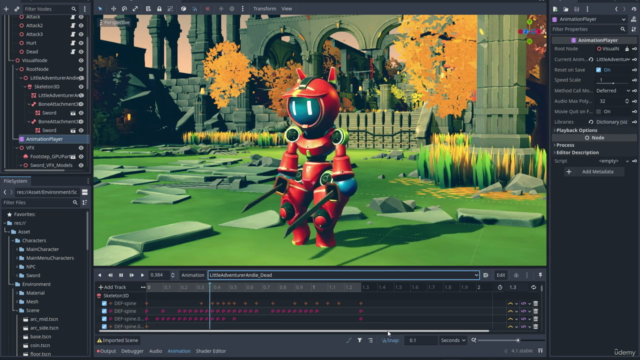 Little Adventurer: Make a 3D action game with Godot 4 – Screenshot 4