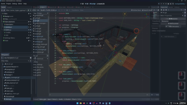 Game Development Essentials in Godot! – Screenshot 1