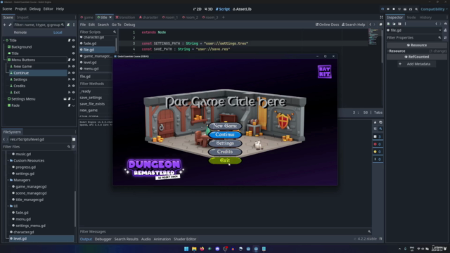 Game Development Essentials in Godot! – Screenshot 2