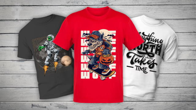 Bestselling T-shirt Design Masterclass for Non-Designers – Screenshot 1