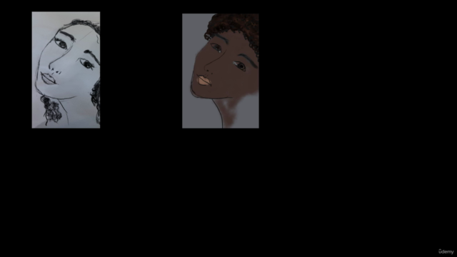Curso de dibujo del rostro humano. Expresa tu arte – Screenshot 3