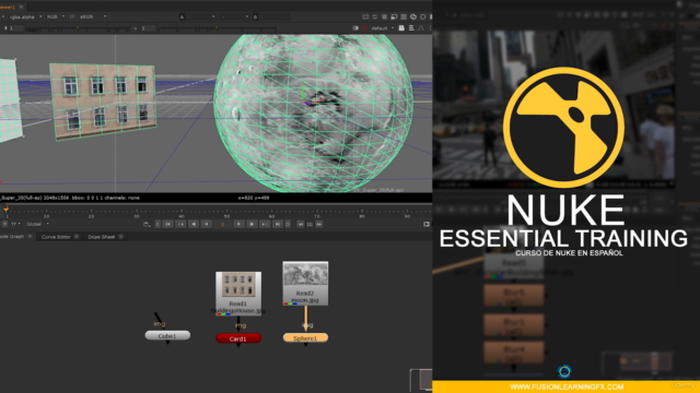 NUKE Essential Training Curso de Nuke en español – Screenshot 2