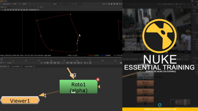 NUKE Essential Training Curso de Nuke en español – Screenshot 4