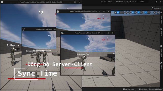 Unreal Engine 5 C++: Học Làm Game Bắn Súng Online Trên Steam – Screenshot 2