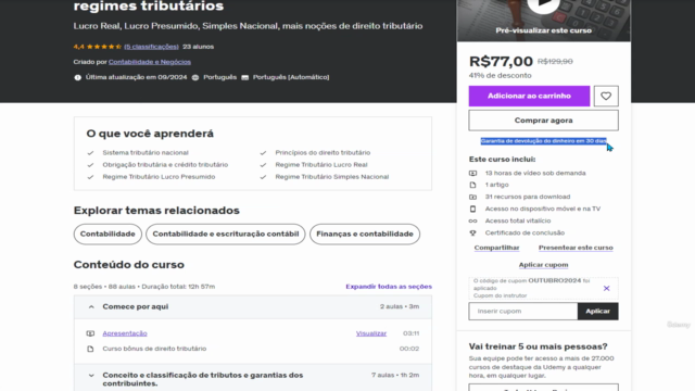 Contabilidade tributária + Direito Tributário + PIS e COFINS – Screenshot 2