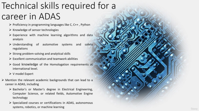 Automobile Engineering / Automotive Engineering (ADAS) – Screenshot 3