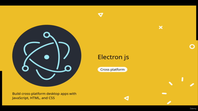 Mastering Electron.js to build Desktop Applications [Arabic] – Screenshot 1