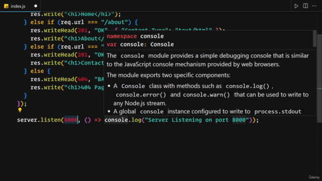 Express.js Mastery: Unleash the Power of Node.js Frameworks – Screenshot 3