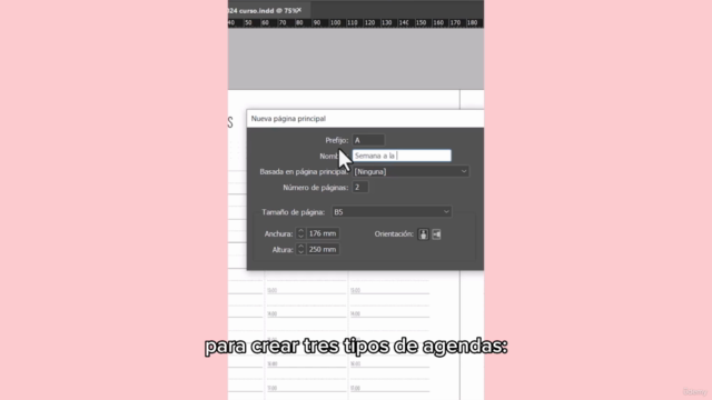 Diseña agendas en Adobe InDesign. ACTUALIZACIÓN 2025 – Screenshot 3