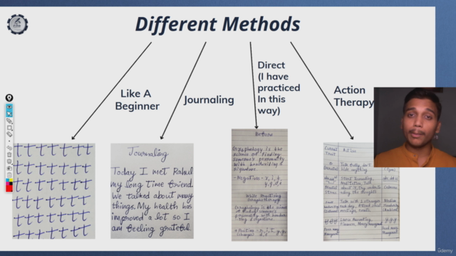 Graphology Graphotherapy Online Certification Course – Screenshot 1