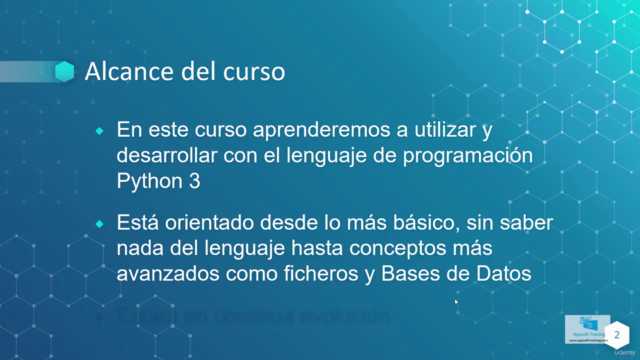 Aprende a desarrollar con Python desde CERO – Screenshot 2