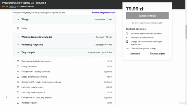 Programowanie w języku Go - od A do Z – Screenshot 3