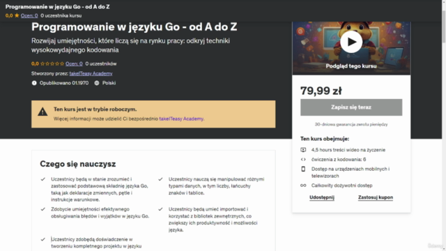 Programowanie w języku Go - od A do Z – Screenshot 4