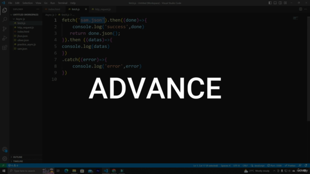 Complete JavaScript Course 2025: with 10+ projects in Hindi – Screenshot 2