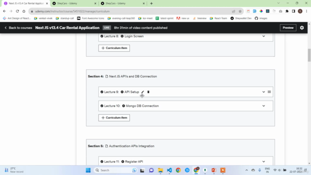 Next.js v13.4 Car Rental Application – Screenshot 1