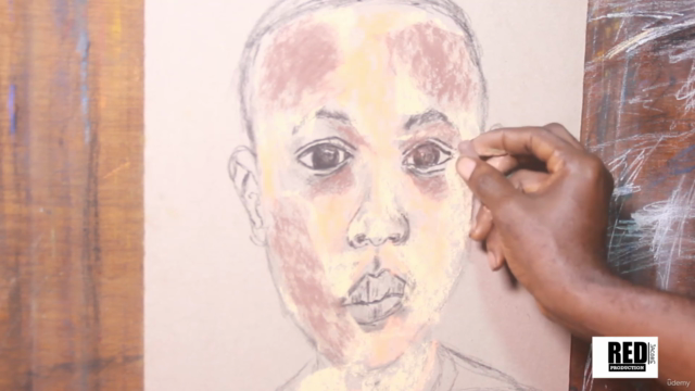 The Art of Painting a Portrait with Soft Pastels – Screenshot 1
