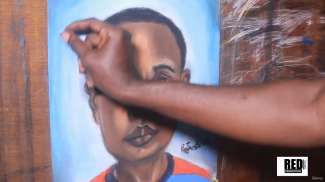 The Art of Painting a Portrait with Soft Pastels – Screenshot 4