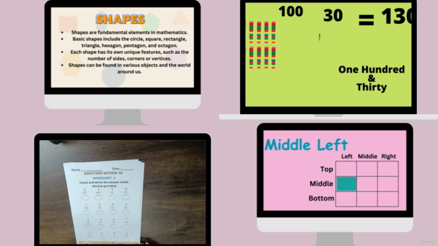 Grade 1 Mathematics Course – Screenshot 2