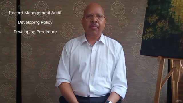 Part 3/5 - Record Management-Developing policies & procedure – Screenshot 1
