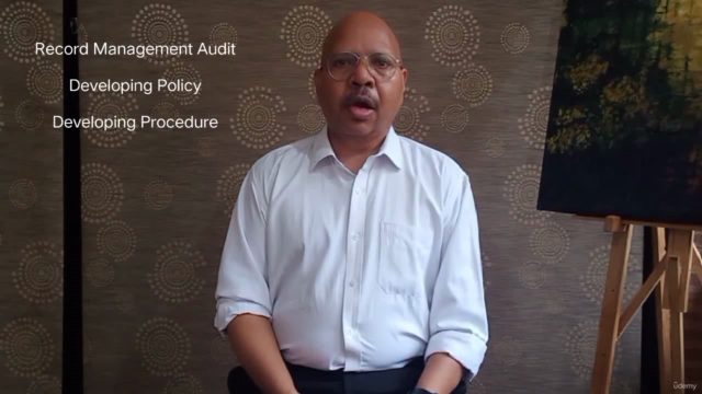 Part 3/5 - Record Management-Developing policies & procedure – Screenshot 3