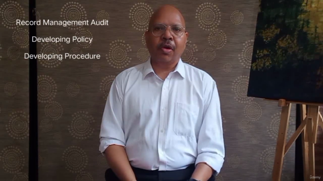 Part 3/5 - Record Management-Developing policies & procedure – Screenshot 4