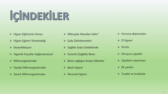 Hijyen Eğitimi Sertifikası - Hijyen Belgesi 8 Saat+ – Screenshot 4