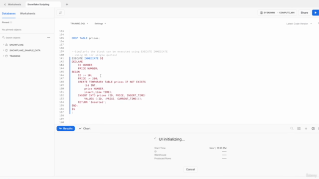 Snowflake Essentials - A Comprehensive Masterclass – Screenshot 1