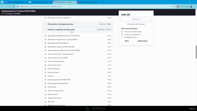 Programowanie C++ Arduino ESP32 STM32 – Screenshot 2