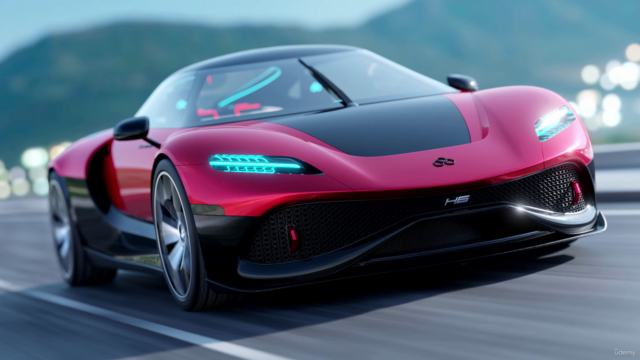 3D Cars: Inside and Out in Blender – Screenshot 3
