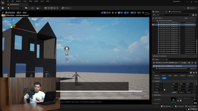 Learn to Make Stylised Environments in Blender & UE5 – Screenshot 2