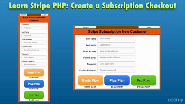 Create a Subscription Service with Stripe and PHP – Screenshot 2