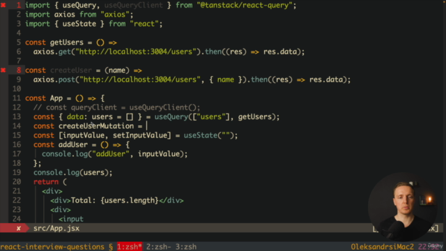 React Interview Questions - Coding Interview 2025 – Screenshot 3