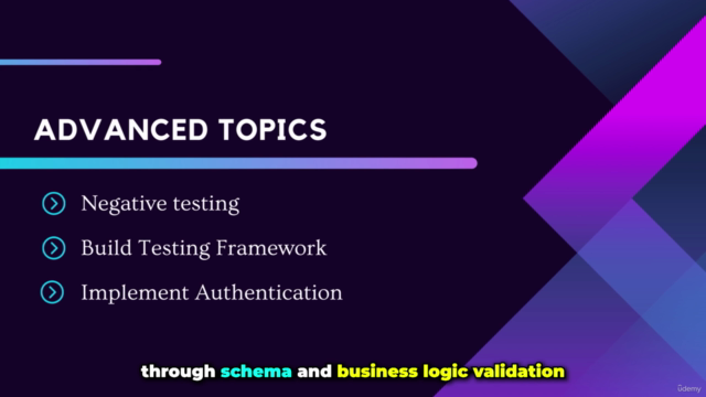 Master API Testing and Automation using TypeScript – Screenshot 3
