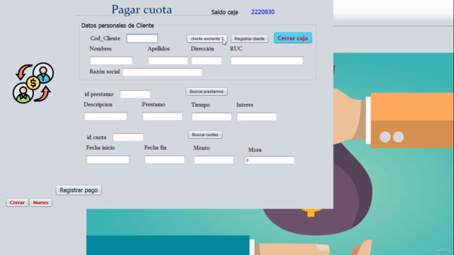 sistema de prestamos y cobranzas en java mysql codigo fuente – Screenshot 4