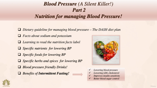 BLOOD PRESSURE-Part 3 Lifestyle for managing Blood Pressure. – Screenshot 2