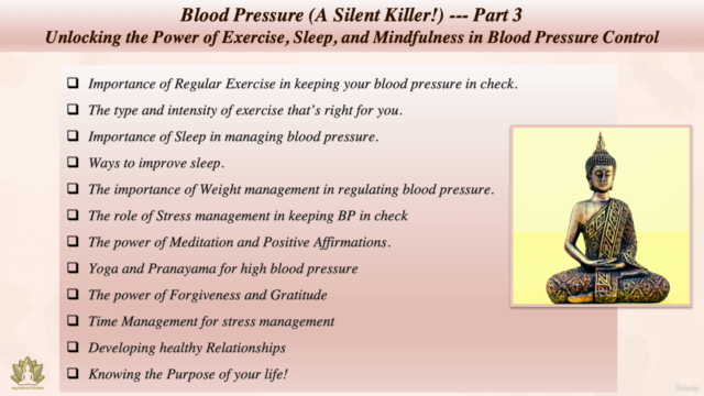 BLOOD PRESSURE-Part 3 Lifestyle for managing Blood Pressure. – Screenshot 3