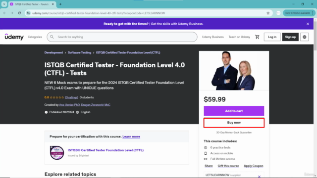ISTQB Certified Tester - Foundation Level 4.0 (CTFL) - Tests – Screenshot 4