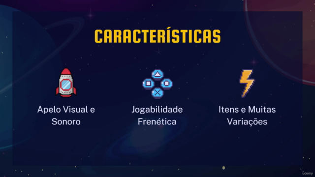GameMaker: Crie um Jogo Space Shooter/Shoot 'em Up Completo! – Screenshot 1