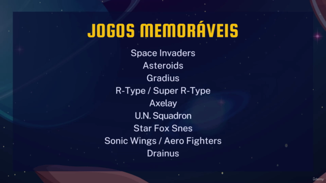 GameMaker: Crie um Jogo Space Shooter/Shoot 'em Up Completo! – Screenshot 2