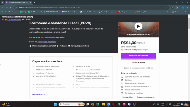 Formação Assistente Fiscal + (Transição Reforma Tributária) – Screenshot 4