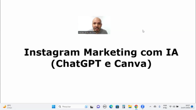 Certificação Instagram Marketing com IA (ChatGPT e Canva) – Screenshot 1