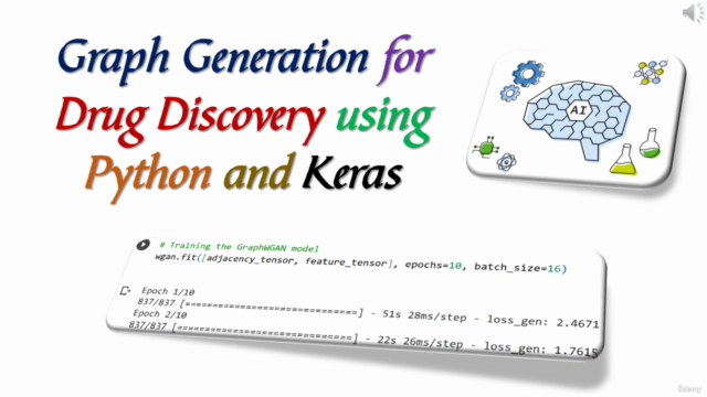 Graph Generation for Drug Discovery using Python and Keras – Screenshot 1