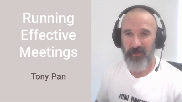 Running Effective Meetings – Screenshot 1
