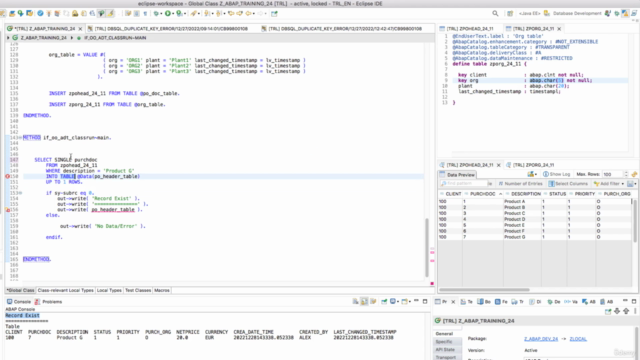 Learn Open SQL in New SAPⓇ S/4 HANA® with ABAP® – Screenshot 1