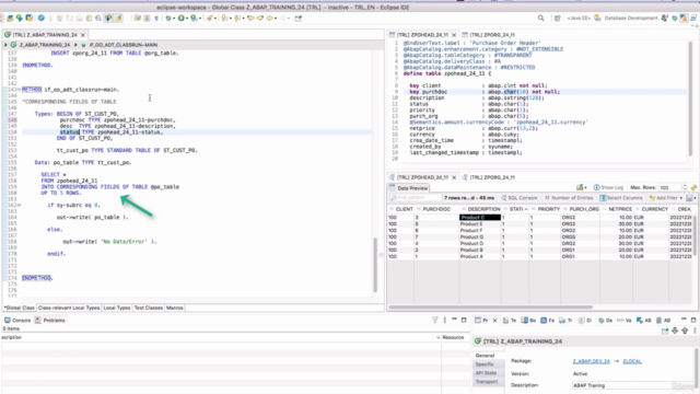 Learn Open SQL in New SAPⓇ S/4 HANA® with ABAP® – Screenshot 2