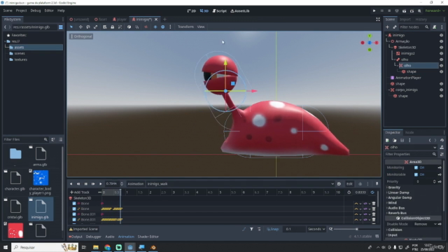 Aprenda como criar um game 2.5D com a Godot Engine - Screenshot_03