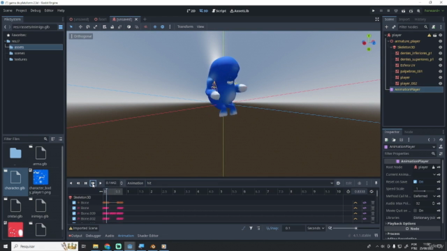 Aprenda como criar um game 2.5D com a Godot Engine - Screenshot_04